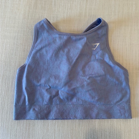 Gymshark
Gymshark Adapt Animal Seamless Sports Bra - Butterfly | Light Blue - Picture 3 of 4